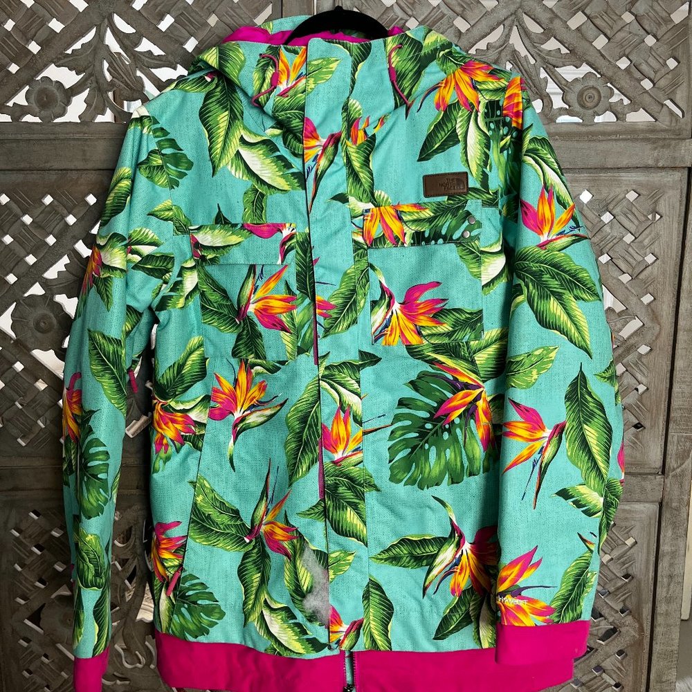 THE NORTH FACE Womens snowboard jacket ski winter snow coat Tropical L Large